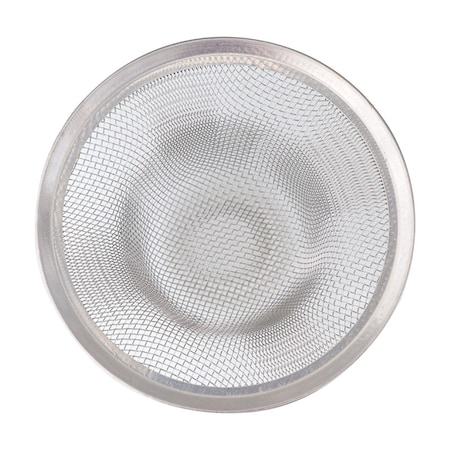 Whedon Whedon Drain Protector 3-1/2 in. D Chrome Stainless Steel Shower Drain Strainer DP80C